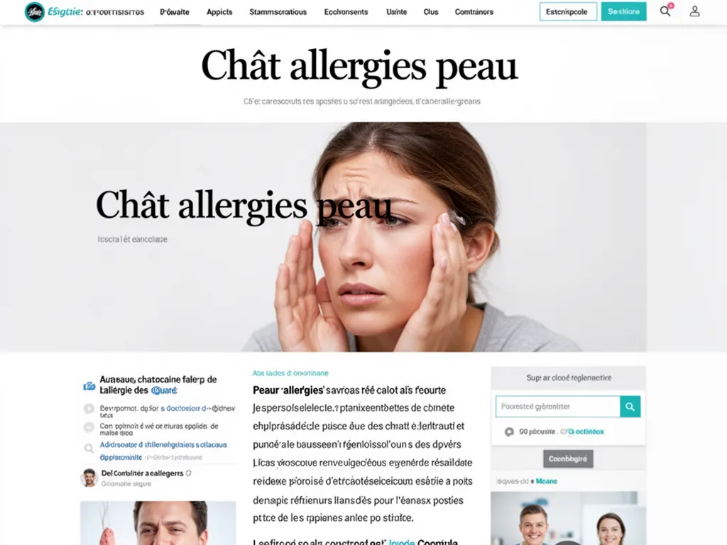 Chat tigré se léchant le flanc avec une zone de peau irritée et des poils clairsemés, révélant une lésion cutanée