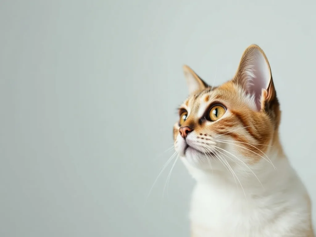 Gros plan sur un chat aux yeux larmoyants, écoulement visible au coin de l'œil