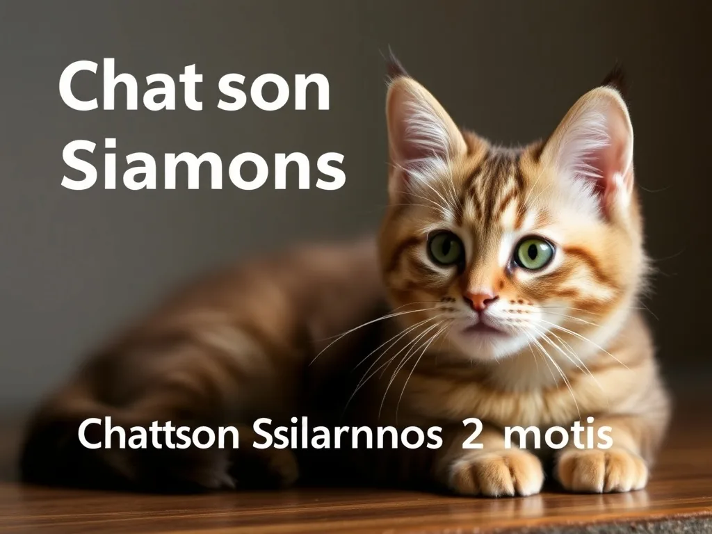 Chaton siamois de deux mois au pelage crème et aux extrémités brunes, allongé près d'une petite gamelle d'eau dans un intérieur lumineux