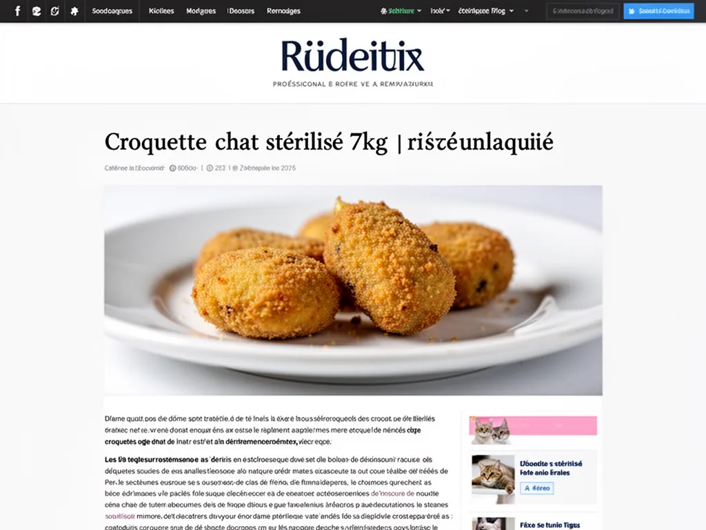 Sac de croquettes de 7 kg posé près d'une gamelle, étiquette nutritionnelle visible