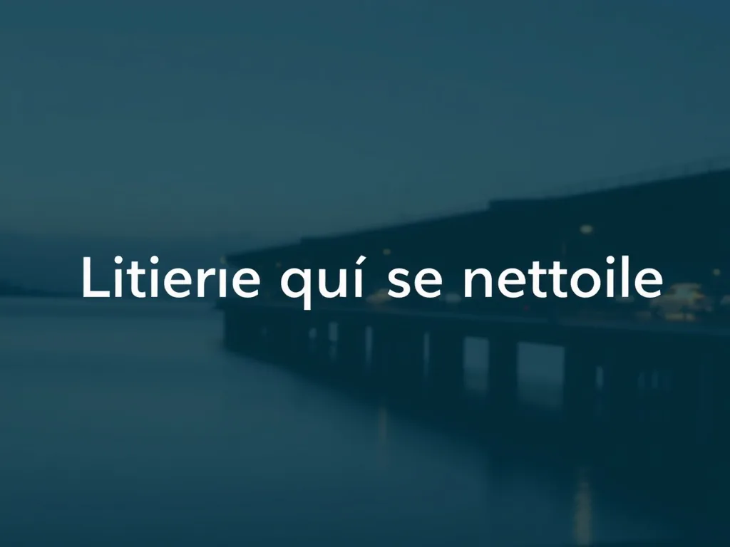 Chat curieux examinant un bac à litière autonettoyant avec globe rotatif, dans un intérieur moderne.