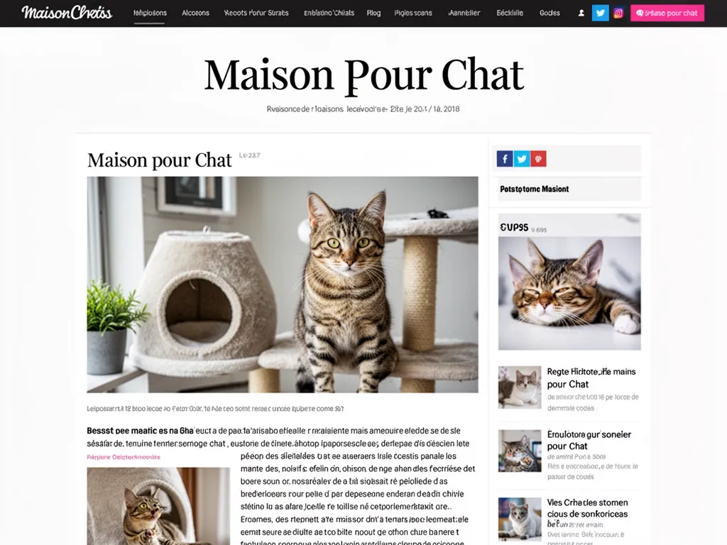 Maison pour chat beige posée près d'une fenêtre, coussin moelleux à l'intérieur, jouet en peluche visible