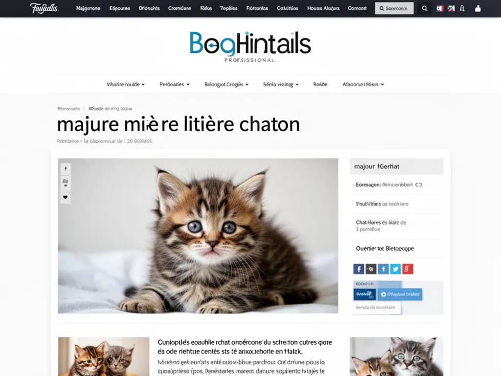 Chaton sombre s'approchant d'un bac à litière peu profond, lumière douce