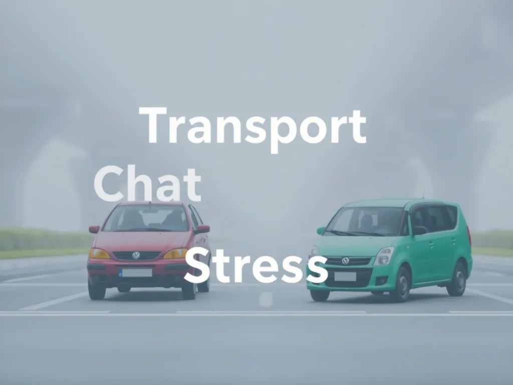Chat calme dans une caisse de transport sanglée sur la banquette arrière d'une voiture
