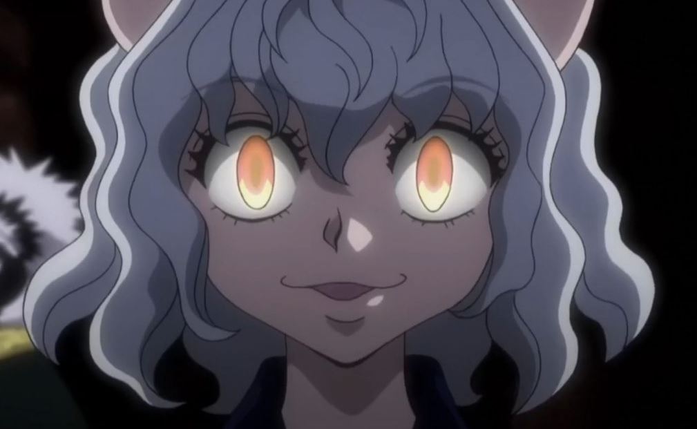 neferupito hunter x hunter tête de chat